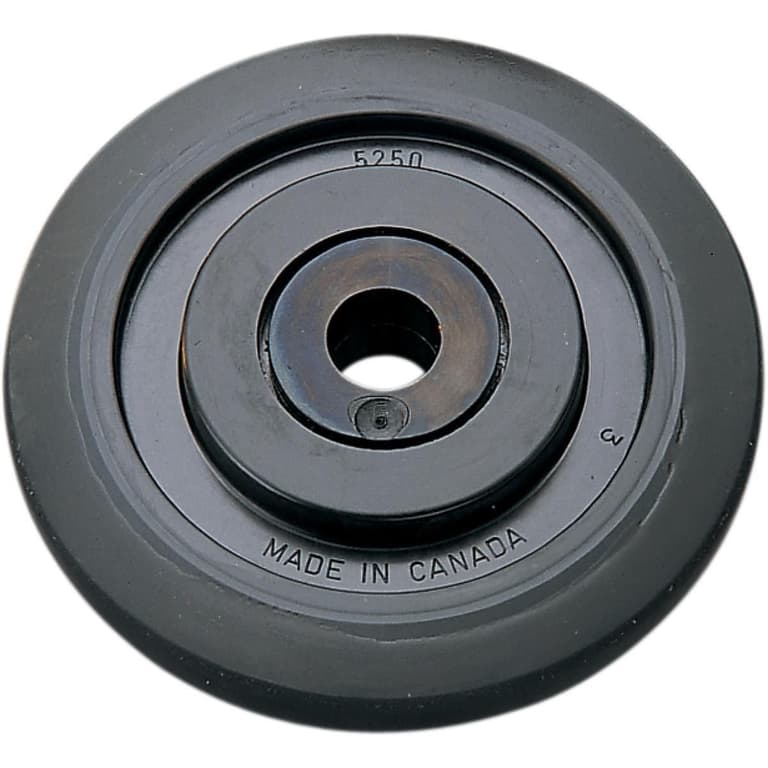 32YJ-PARTS-UNLIM-47020076 Idler Wheel with 6205-2RS Bearing/Bushing - Black - 5.35" OD x 0.75" ID
