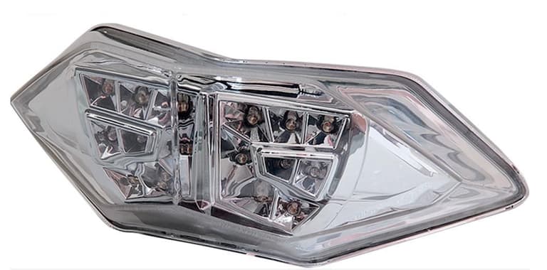 23TY-MOTO-MPH-MPH-40042C Integrated Taillights - Clear
