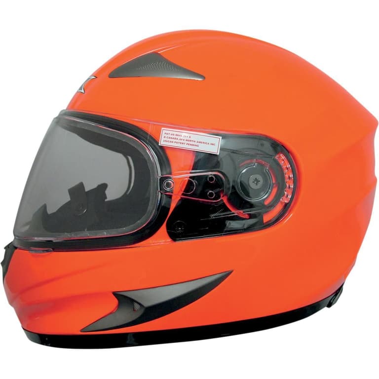 3LA-AFX-0121-0471 FX-90S Snow Solid Helmet with Dual Lens Shield