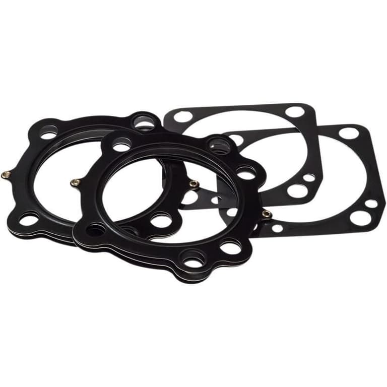 14KW-REVOLUTIO-1009-022-2-3 Replacement Head and Base Gasket Set for Bolt-On Big Bore Kit, 85in. Evo Big Twin., 3.563in. Bore