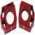 1L2O-WORKS-CONNE-17-026 Axle Blocks - Red