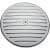 19IF-PRO-ONE-202090 Billet Air Cleaner Cover - Millennium Ball-Milled - Chrome