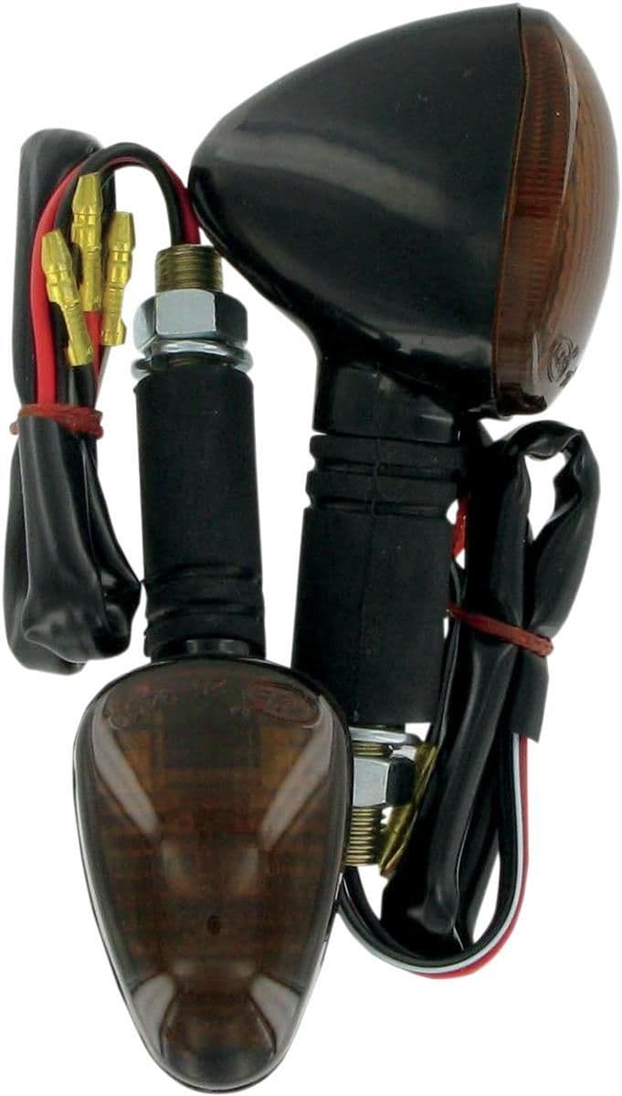 259C-K-S-TECHNOL-25-8406 Marker Lights - Dual Filament - Black/Smoke
