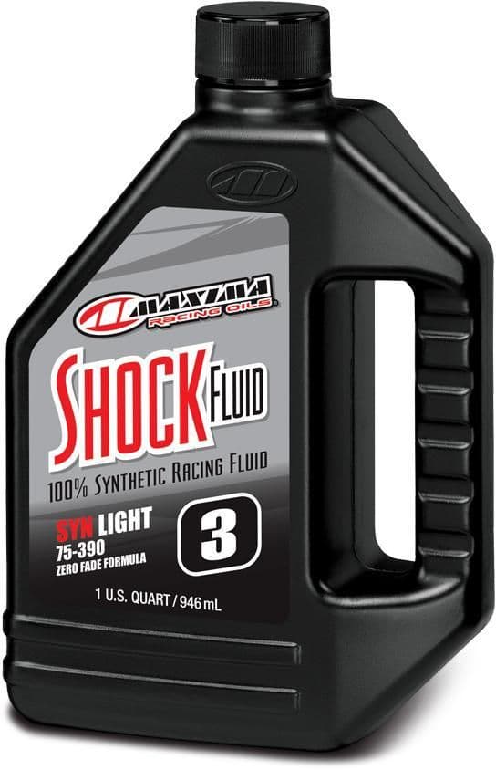 2X6R-MAXIMA-50-57901 Synthetic Shock Oil - 3wt - 1 U.S. quart