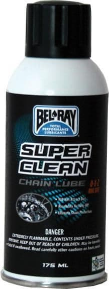 2X4S-BELRAY-99470-A175W Super Clean Chain Lube - 175ml - Aerosol