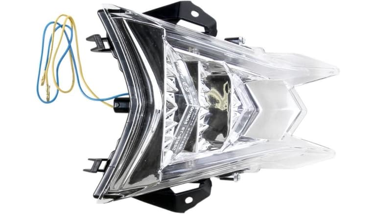 23UZ-MOTO-MPH-MPH-80162CD Integrated Diffusion-Style Taillights - Clear