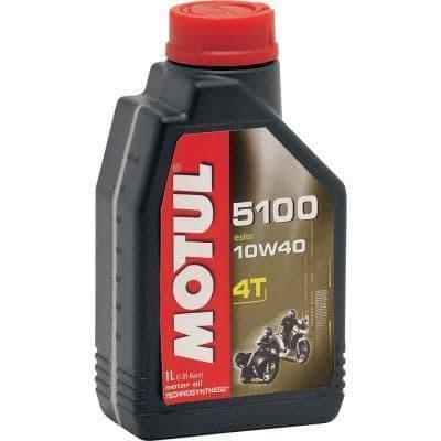 2WWM-MOTUL-3081GAA 5100 4T Synthetic Ester Blend Motor Oil - 10W40 - 1 Gallon