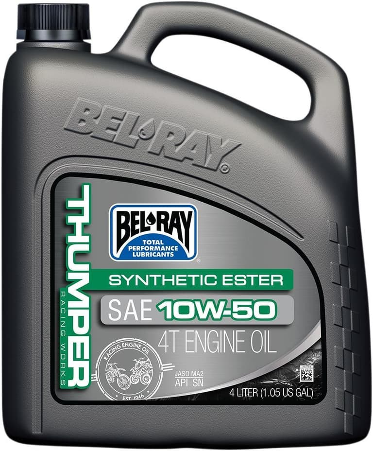 2WY9-BELRAY-99550-B4LW Thumper Synthetic Oil - 10W-50 - 4L
