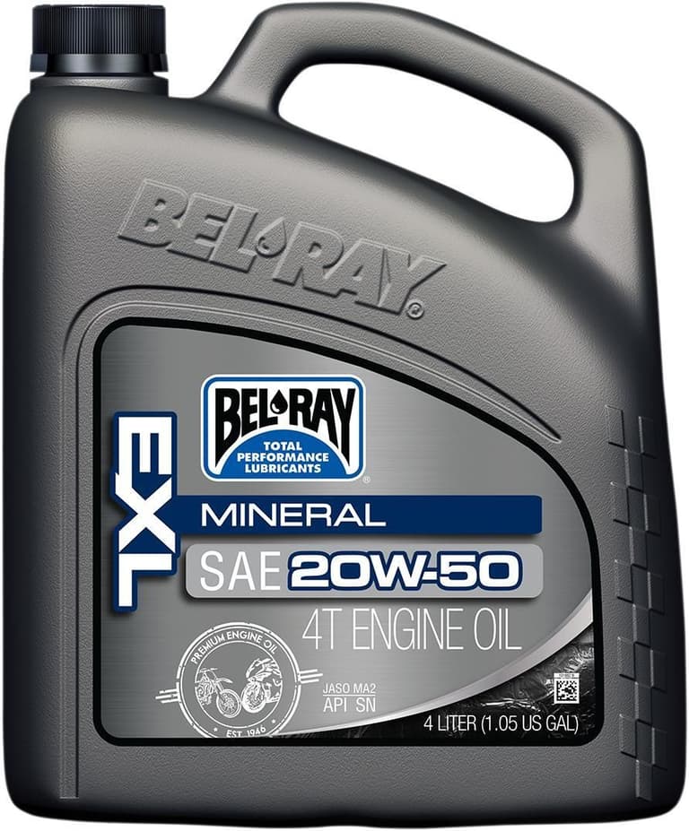 2WXR-BELRAY-99100-B4LW EXL 4T Mineral Oil - 20W-50 - 4L