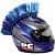 5CQ-PC-RACING-PCHMBLUE Helmet Mohawk - Blue