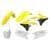 91RF-POLISPORT-90783 Plastic Kit - Flo Yellow