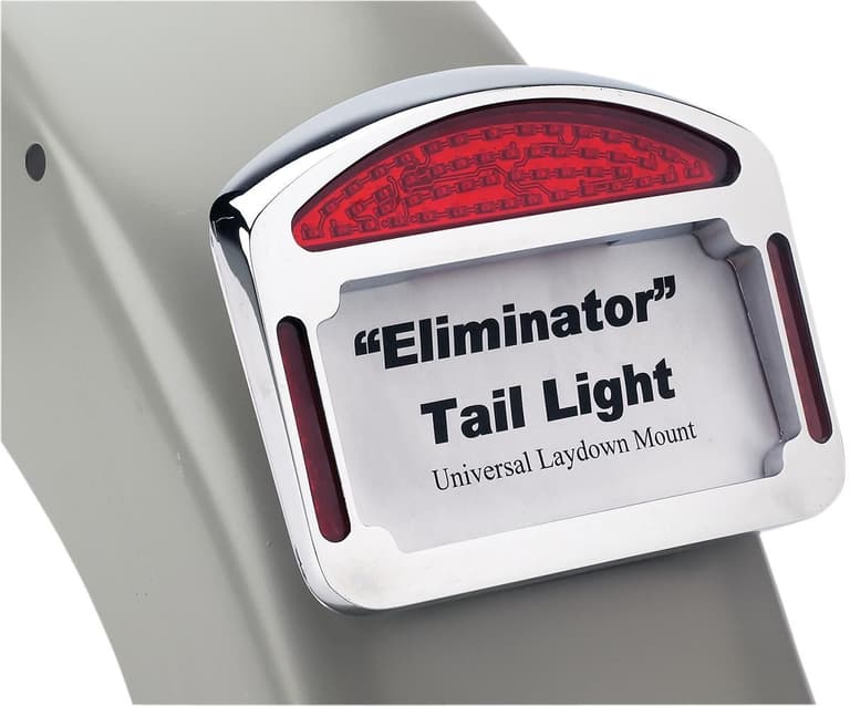 23KN-CYCLE-VISIO-CV-4817 Taillight Eliminator - Universal - Chrome