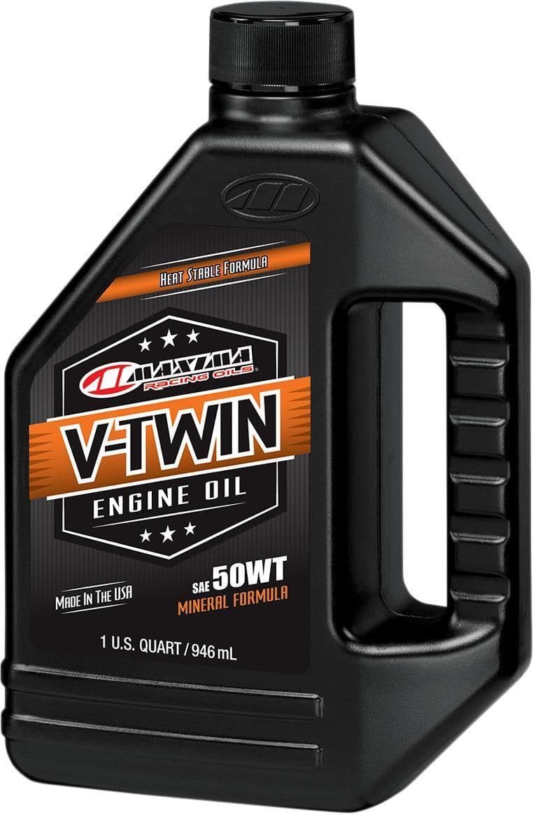 2WZS-MAXIMA-30-07901 V-Twin Oil - 50wt - 1 U.S. quart