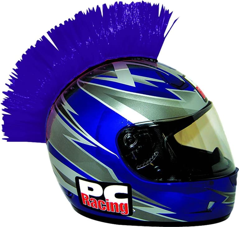 5CU-PC-RACING-PCHMPURPLE Helmet Mohawk - Purple