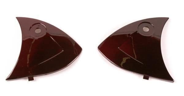 4GS-AFX-0133-0262 Helmet Covers with Screws for FX-4 Lightforce - Wine