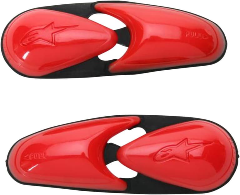 35WQ-ALPINESTA-25SLITECH-RD Flexible Toe Sliders - Red