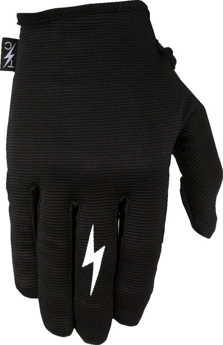 75LQ-THRASHIN-SLG-01-012 Stealth Leather Palm Gloves - Black - 2XL