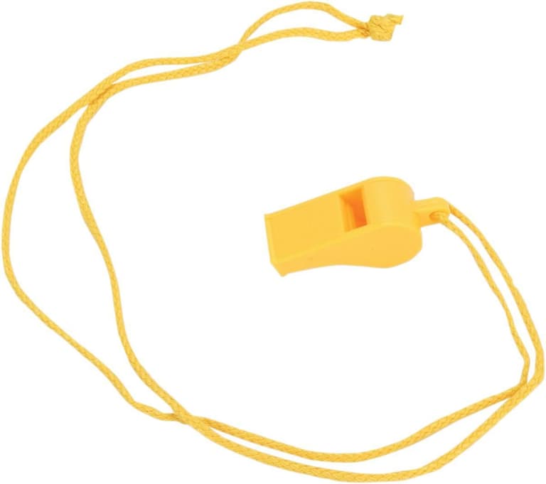 35O8-ATLANTIS-A2712 Whistle - Corded - Yellow