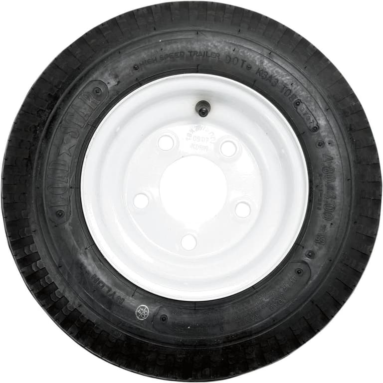 33E7-KENDA-30020 Tire/Wheel - 4.80-8 - 4 Ply