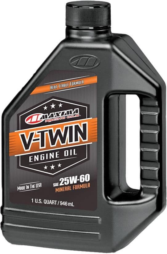 2WZR-MAXIMA-30-15901 V-Twin Oil - 25W-60 - 1 U.S. quart