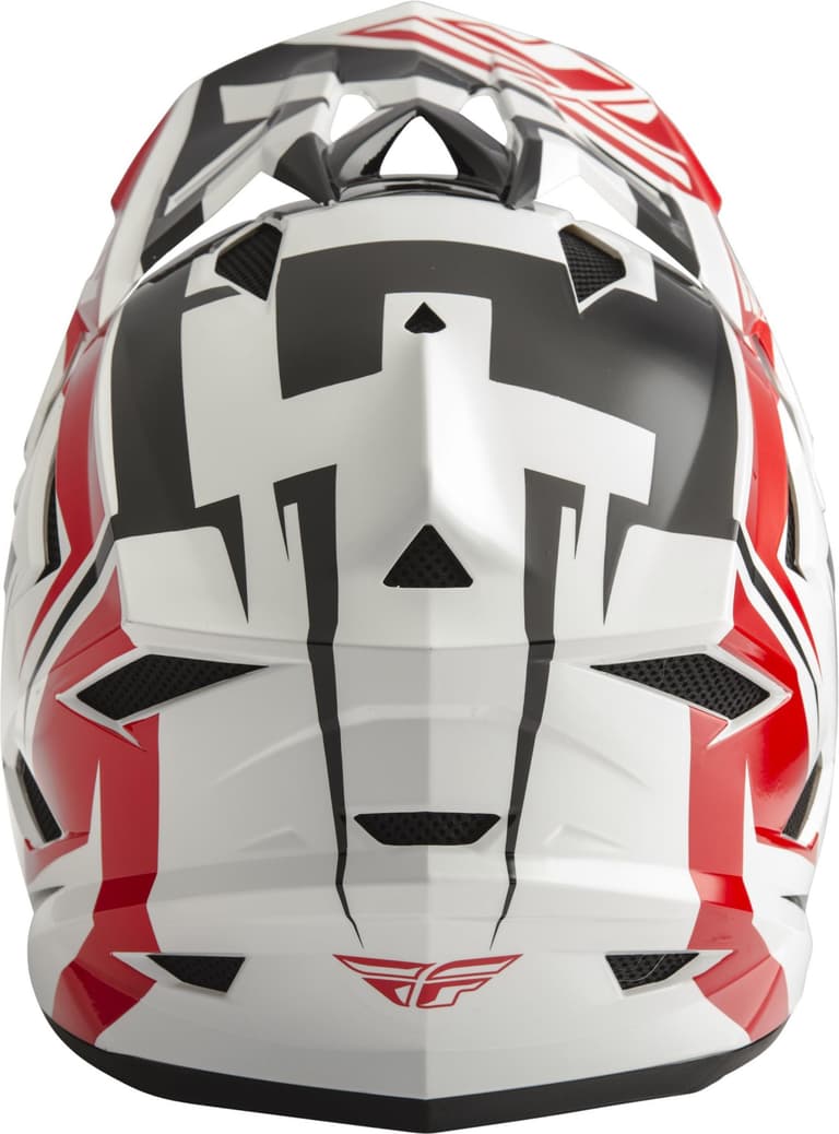 99HM-FLY-RACING-73-9162YM Default Graphics Youth Helmet Red/Black/White - YM