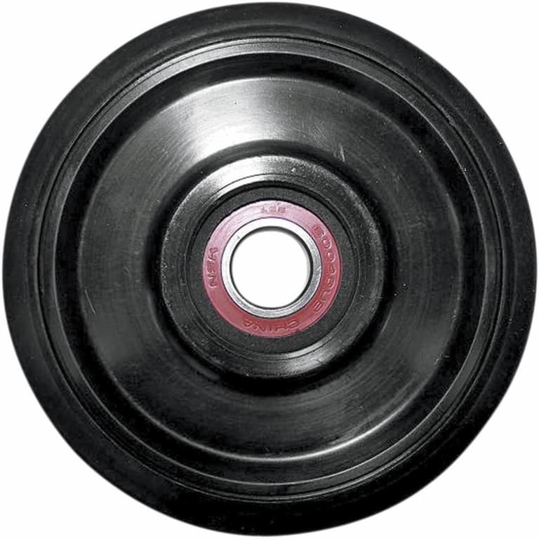 32YL-PARTS-UNLIM-47020080 Idler Wheel with 6004-2RS Bearing - Black - 141 mm OD x 20 mm ID