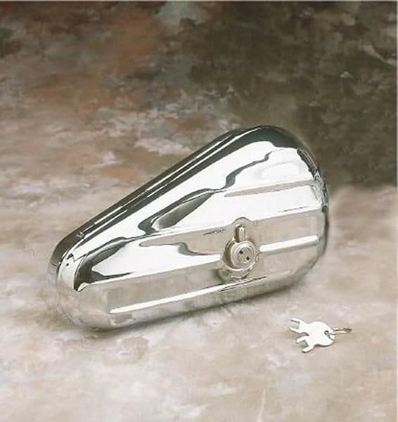 3BSS-DRAG-SPECIA-DS373655 Right Teardrop Toolbox - Chrome