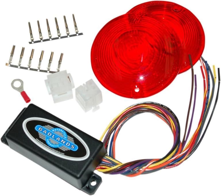 264Z-BADLANDS-ILL-02-RL-A Plug-In Illuminator with Red Lenses - 6 Pin