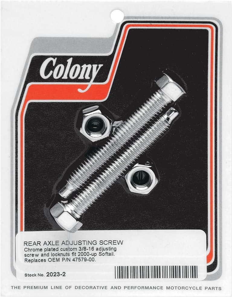2DDB-COLONY-2023-2 Axle Adjuster - Rear - 00-07 ST