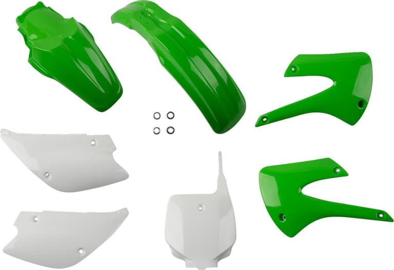 1O85-UFO-KAKIT207-999 Replacement Body Kit - OEM Green/White