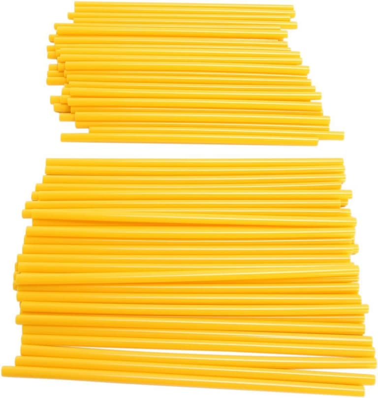 6AX-EMGO-16-26097 Spoke Covers - Yellow - 80 Pack