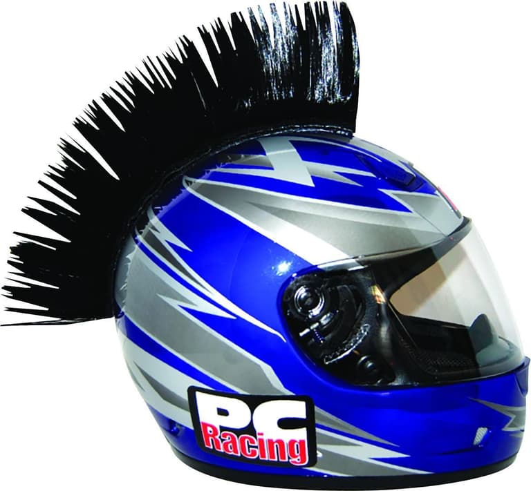 5CK-PC-RACING-PCHMBLACK Helmet Mohawk - Black