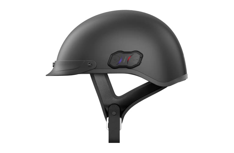 86W6-SENA-CAVALRY-CL-MB-XXL Cavalry Solid Smart Helmet Matte Black - 2X