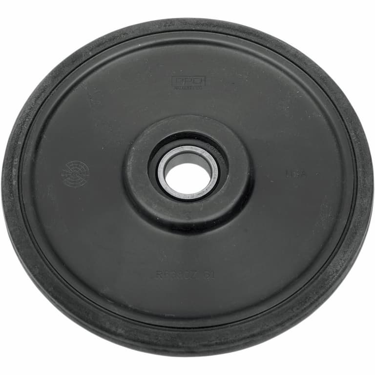 32YB-PARTS-UNLIM-47020063 Idler Wheel with 6004-2RS Bearing - Black - 6.38" OD x 20 mm ID