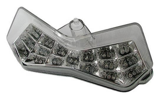 23UM-MOTO-MPH-MPH-30108CD Integrated Diffusion-Style Taillights - Clear