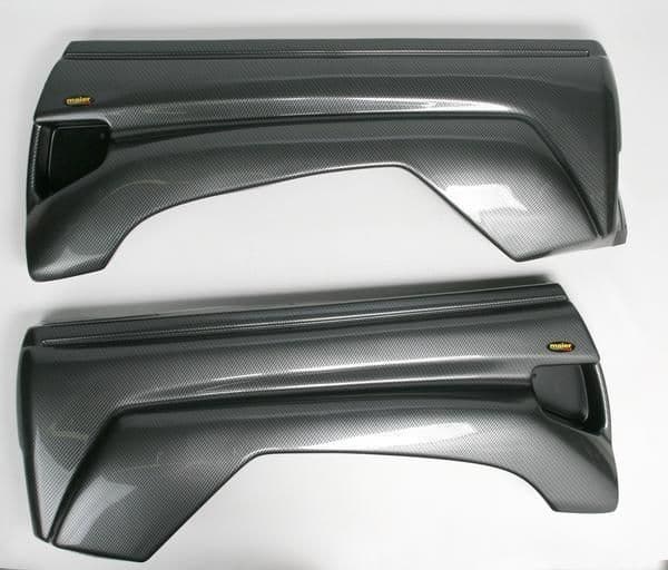 91UO-MAIER-14901-30 Rear Fender - Carbon Fiber Black