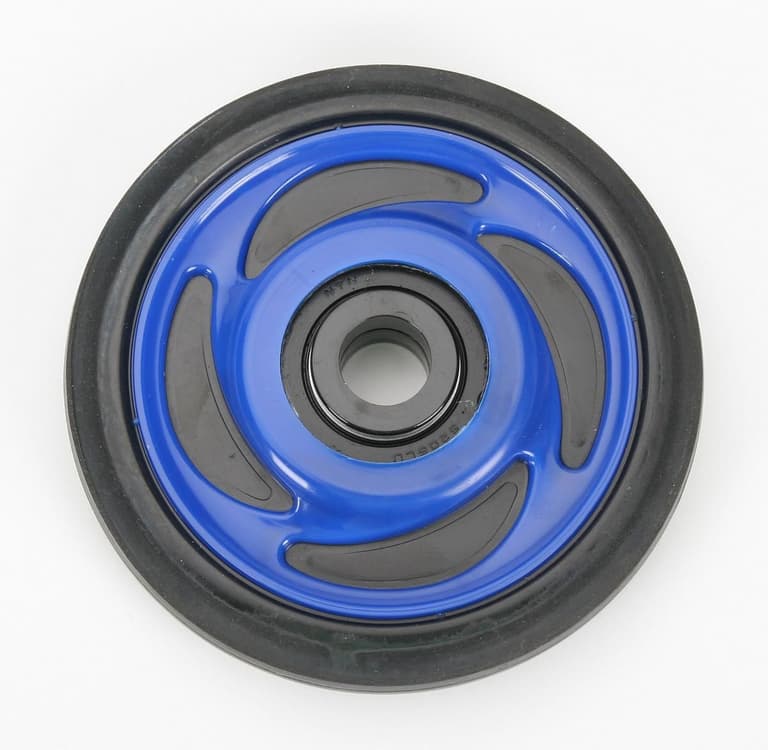 32Y5-PARTS-UNLIM-47020041 Idler Wheel with Insert/Bearing 6205-2RS - Indy Blue - Group 8 - 5.35" OD x 0.75" ID