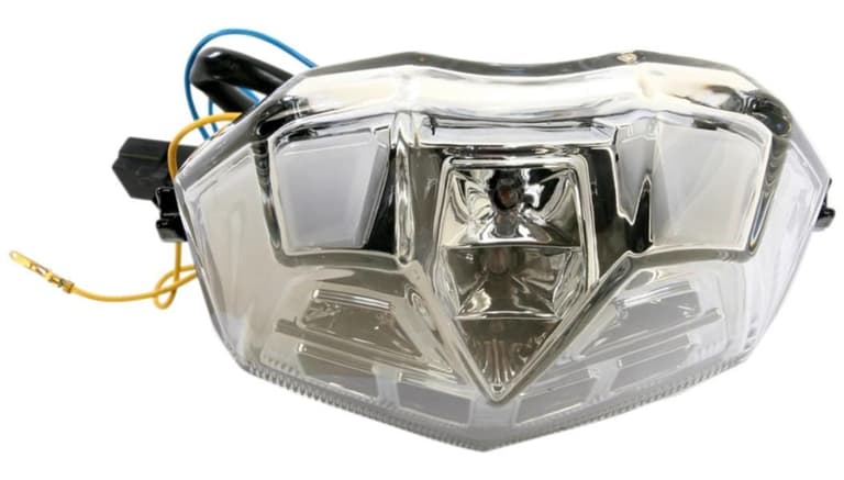 23UK-MOTO-MPH-MPH-80176C Integrated Taillights - Clear