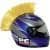 5CO-PC-RACING-PCHMYELLOW Helmet Mohawk - Yellow