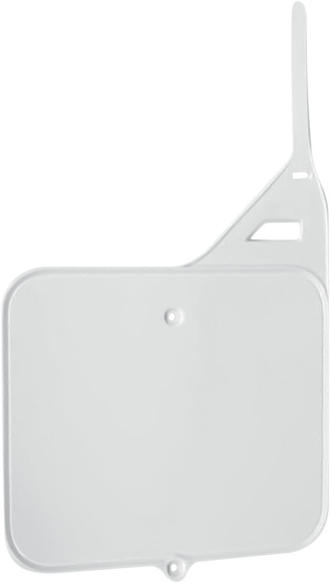 1LNZ-UFO-SU02910041 Front Number Plate - White