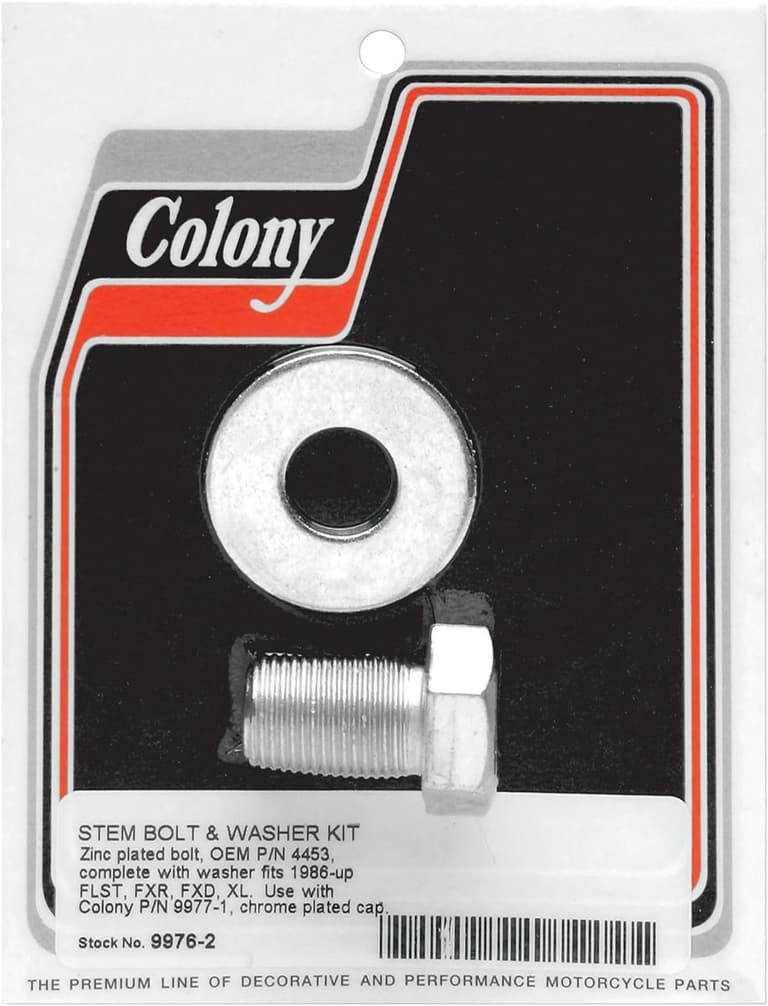 2DDI-COLONY-9976-2 Bolt Stem & Washer Kit