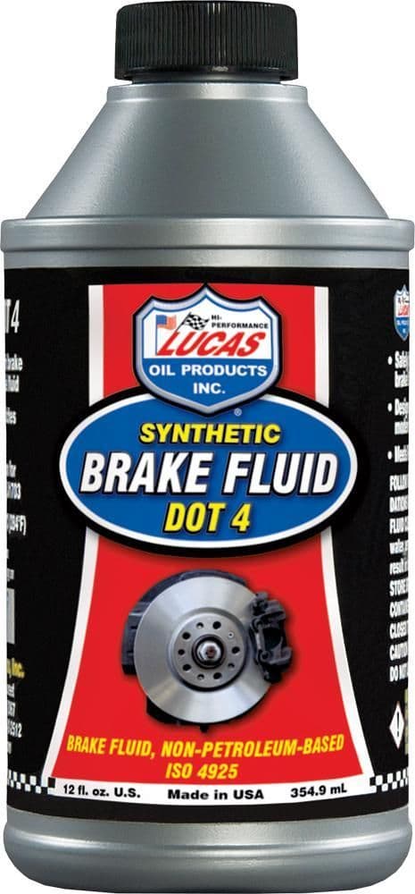 4MK4-LUCAS-OIL-10827 Synthetic Brake Fluid - 12oz.