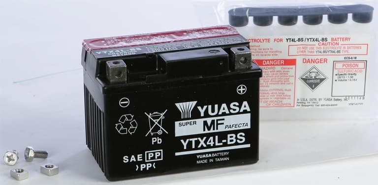 3MT3-YUASA-YUAM62X4B AGM Battery - YTX4L-BS - .174 L