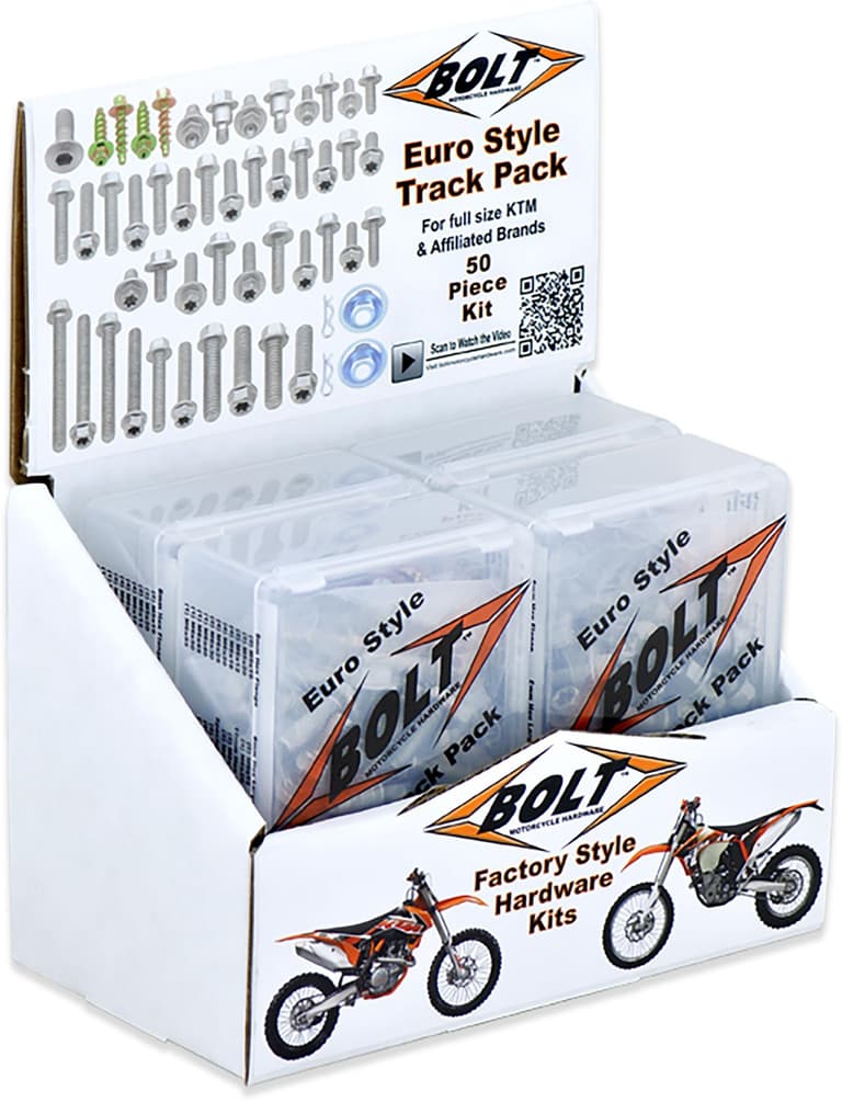2DLH-BOLT-2004-6EU European Track Pack - 6-Kit