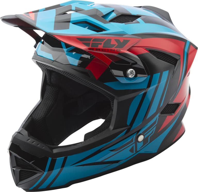 99HS-FLY-RACING-73-9163XS Default Graphics Helmet Teal/Red - XS