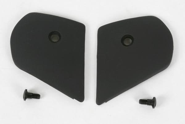4GG-AFX-0133-0133 Helmet Side Covers with Screws for FX-10Y - Flat Black - Youth