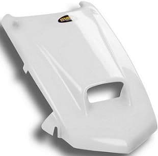 91Y7-MAIER-50965-30 Scooped Hood - White