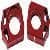 1KZK-WORKS-CONNE-17-037 Axle Blocks - Red