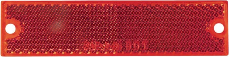25BH-OPTRONICS-I-RE-15RK Replacement Rectangular Reflector - Red
