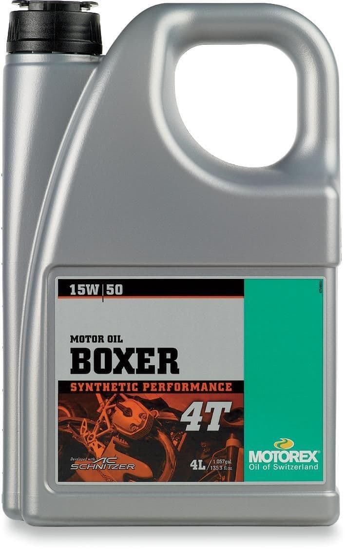 2WYW-MOTOREX-102295 4T Boxer Oil - 15W-50 - 4L